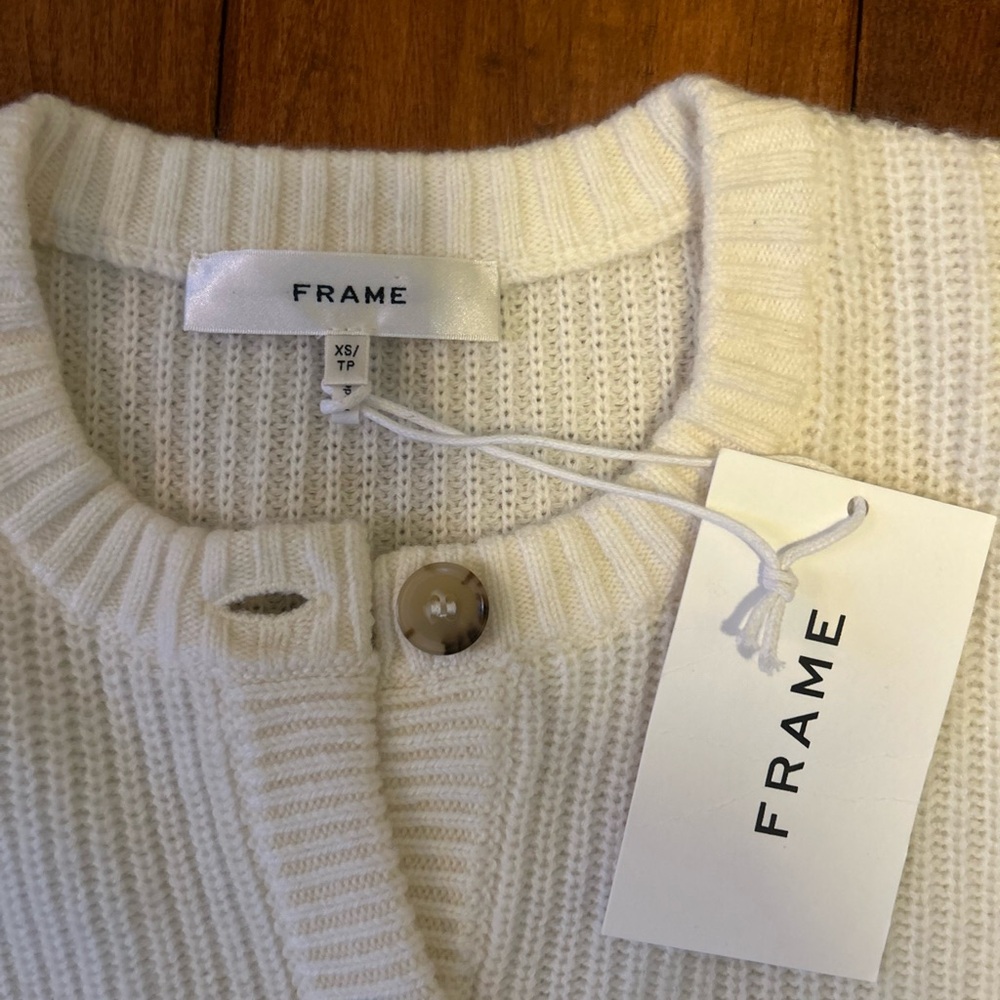 FRAME Wool Cardigan - Picture 3 of 5